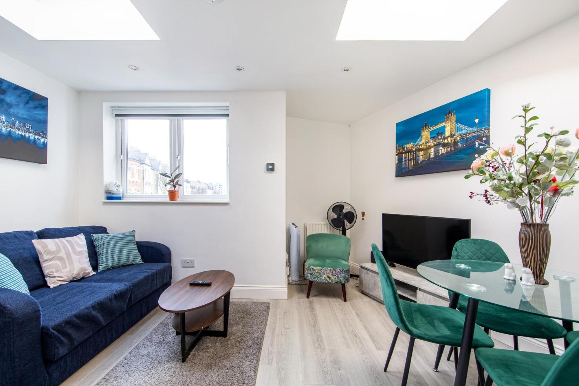 Cosy 1 Bed Apartment With Free Parking Close To Underground Station Zone 2 For Quick Access To Central London Up To 5 Guests Bagian luar foto